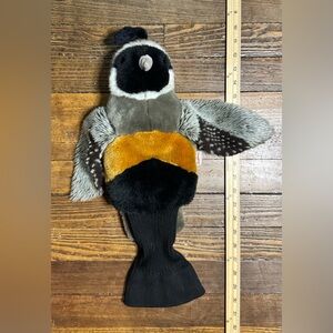 Vintage Daphne Quail Bird Hand Puppet Stuffed Animal